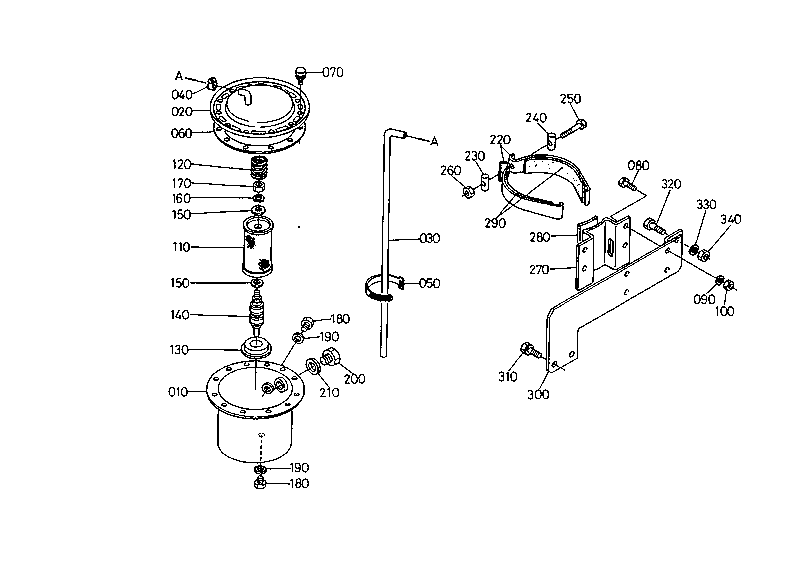 Power Steering Oil Tank