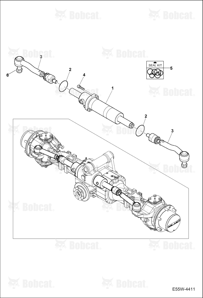 Steering (Front Axle)  AEFB11102 - AEFB11307