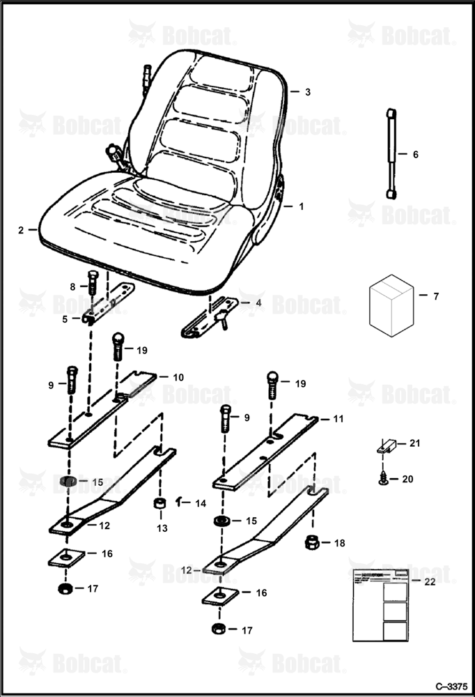 Seat (Suspension - Grammer)