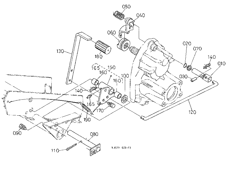 Differential Lock Pedal