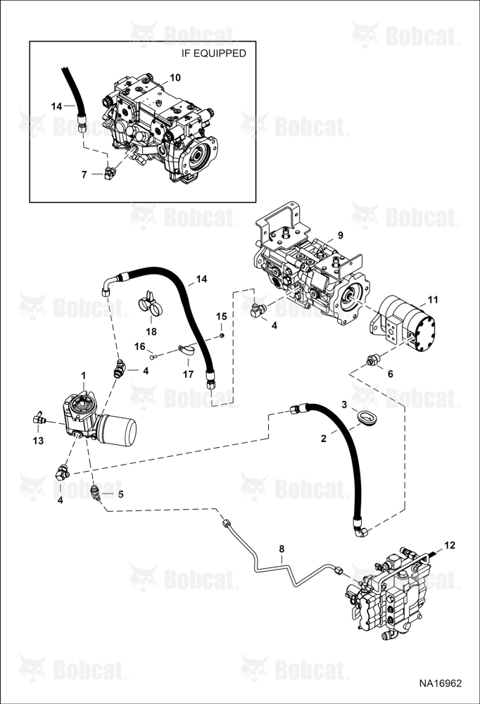 Hydrostatic Circuitry (Cooling Fan)
