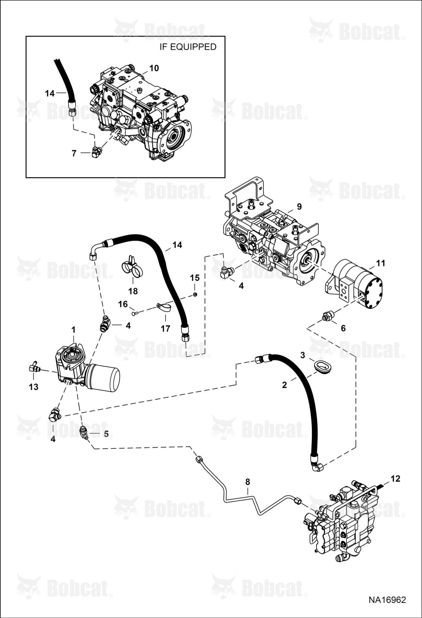 Hydrostatic Circuitry (Cooling Fan)