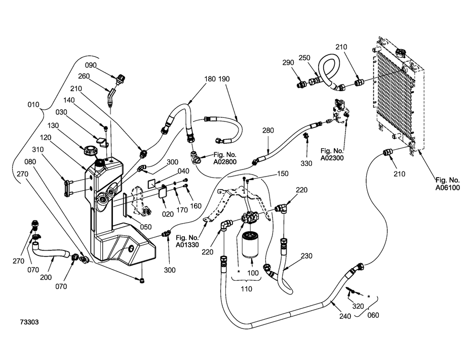 Hydraulic Lines (Cooling, Filter, Tank)