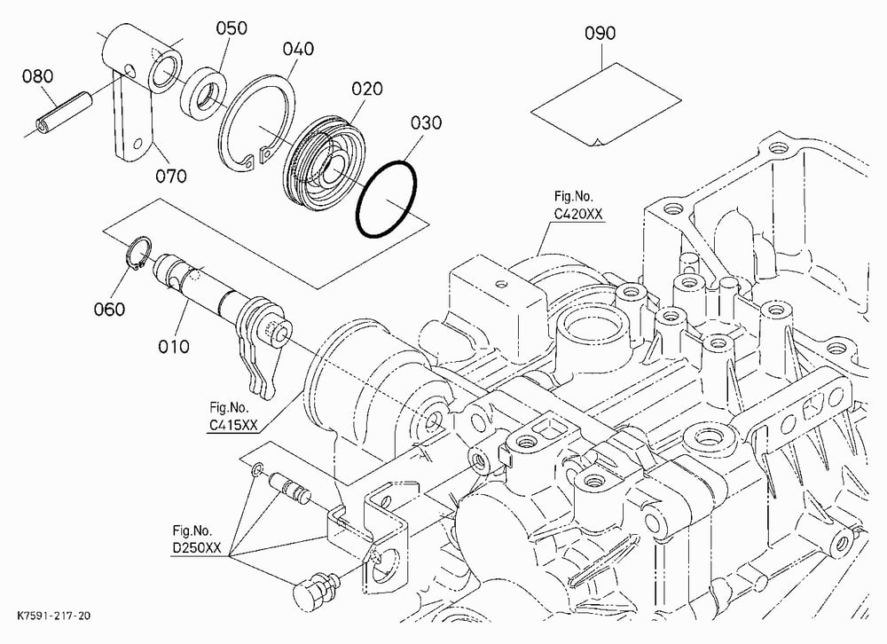 HYD. BED LIFT KIT (ARM) (W/G No.V5242) [OPTION]