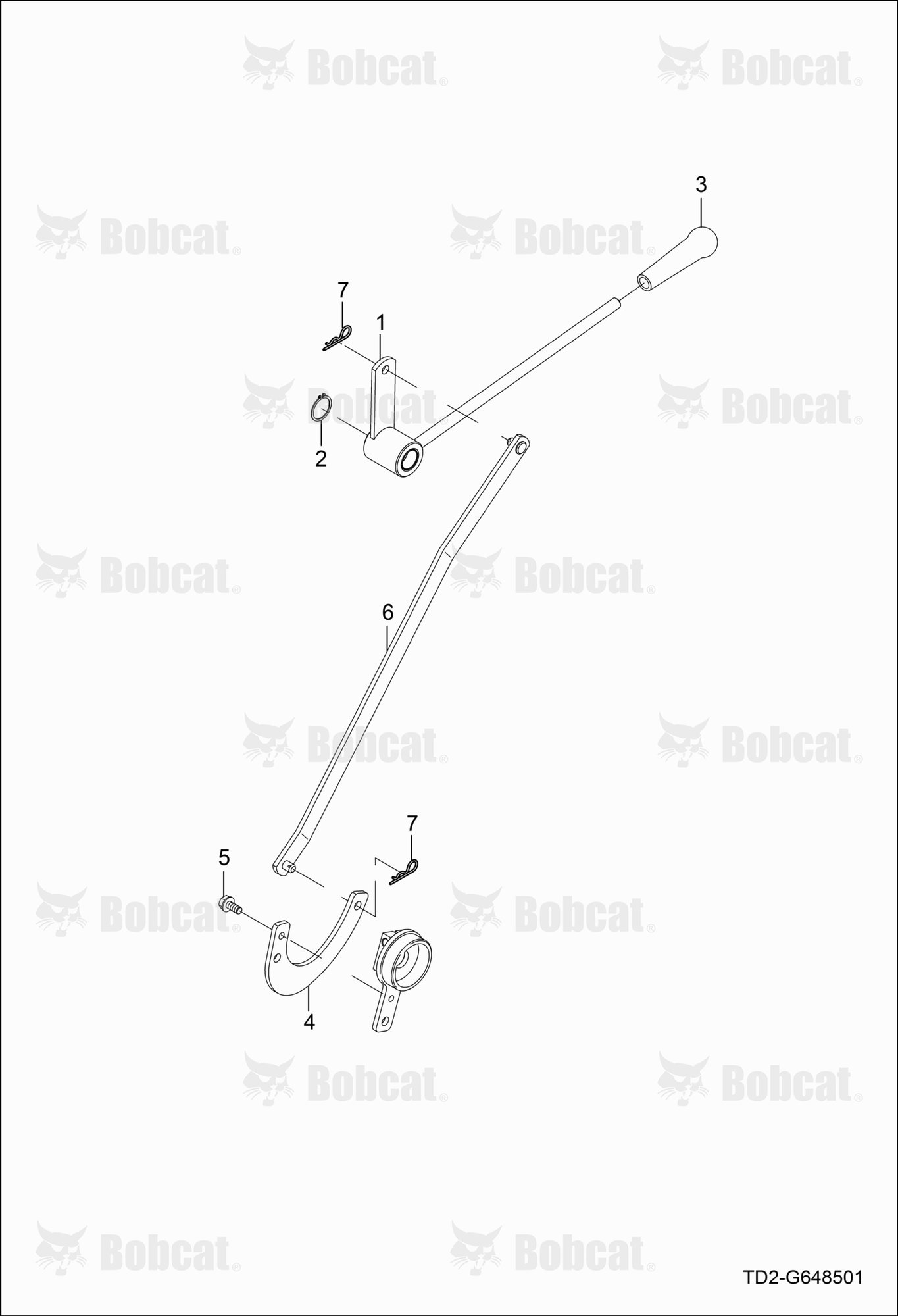 External Position Adjusting Lever Group