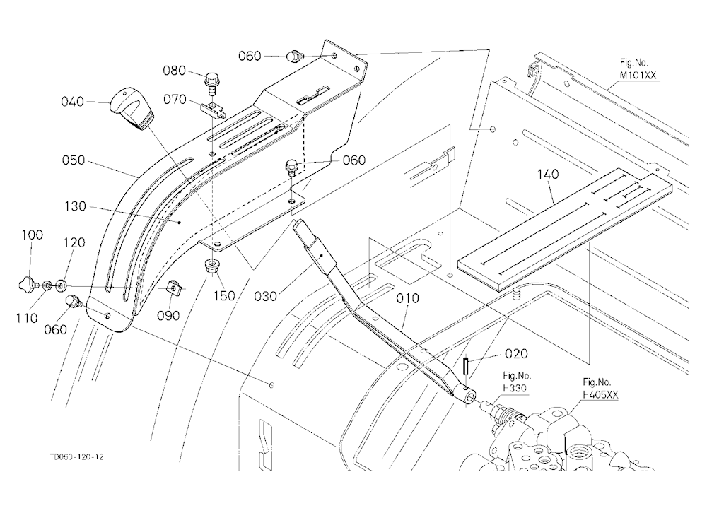 Position Control Lever [Cab Type]