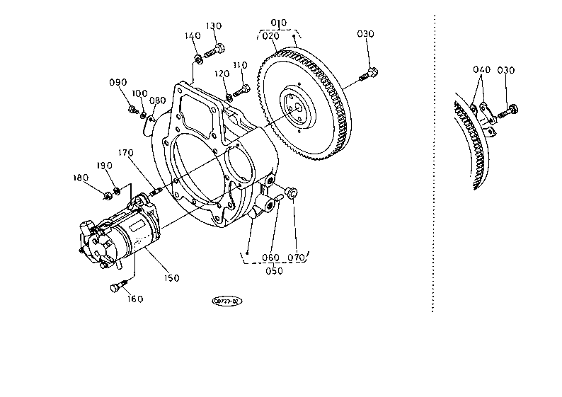 Fly Wheel Starter