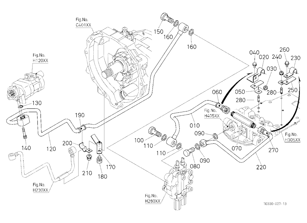 Hydraulic Oil Line (Delivery)