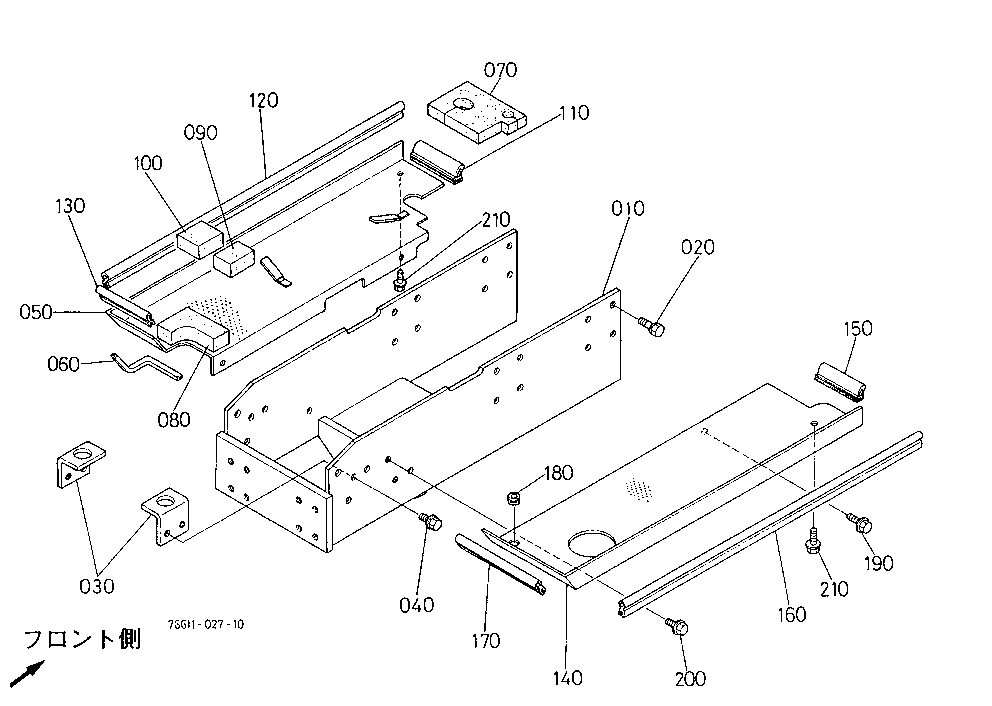Rear Axle Frame [F2100]