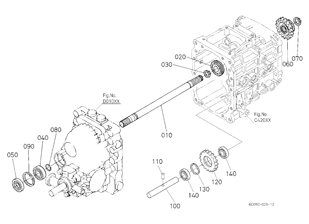 Front Wheel Propeller Shaft