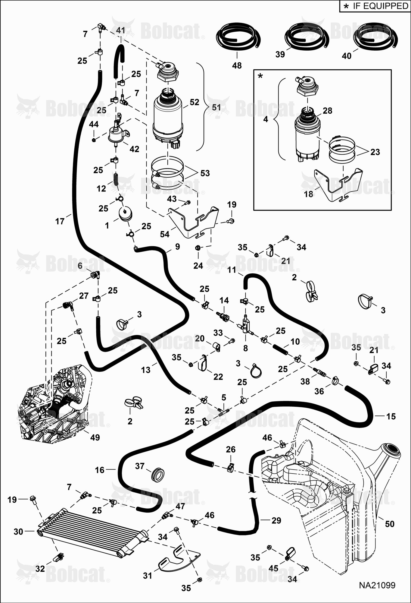 Engine & Attaching Parts (Fuel System)  B4C317097 & Above