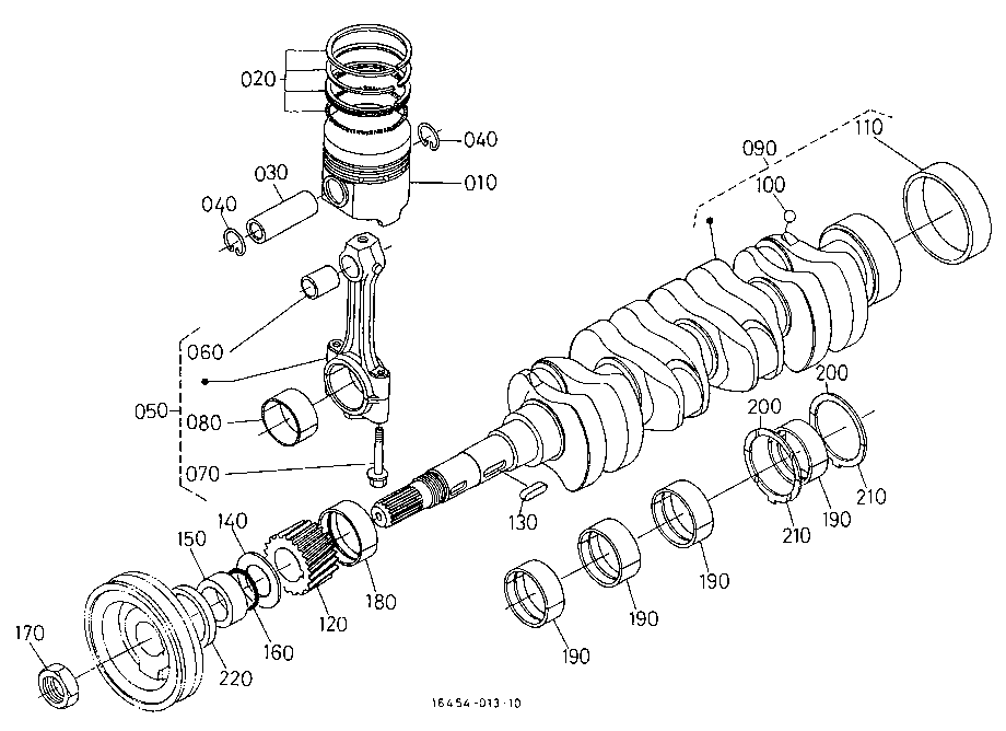 Piston And Crankshaft