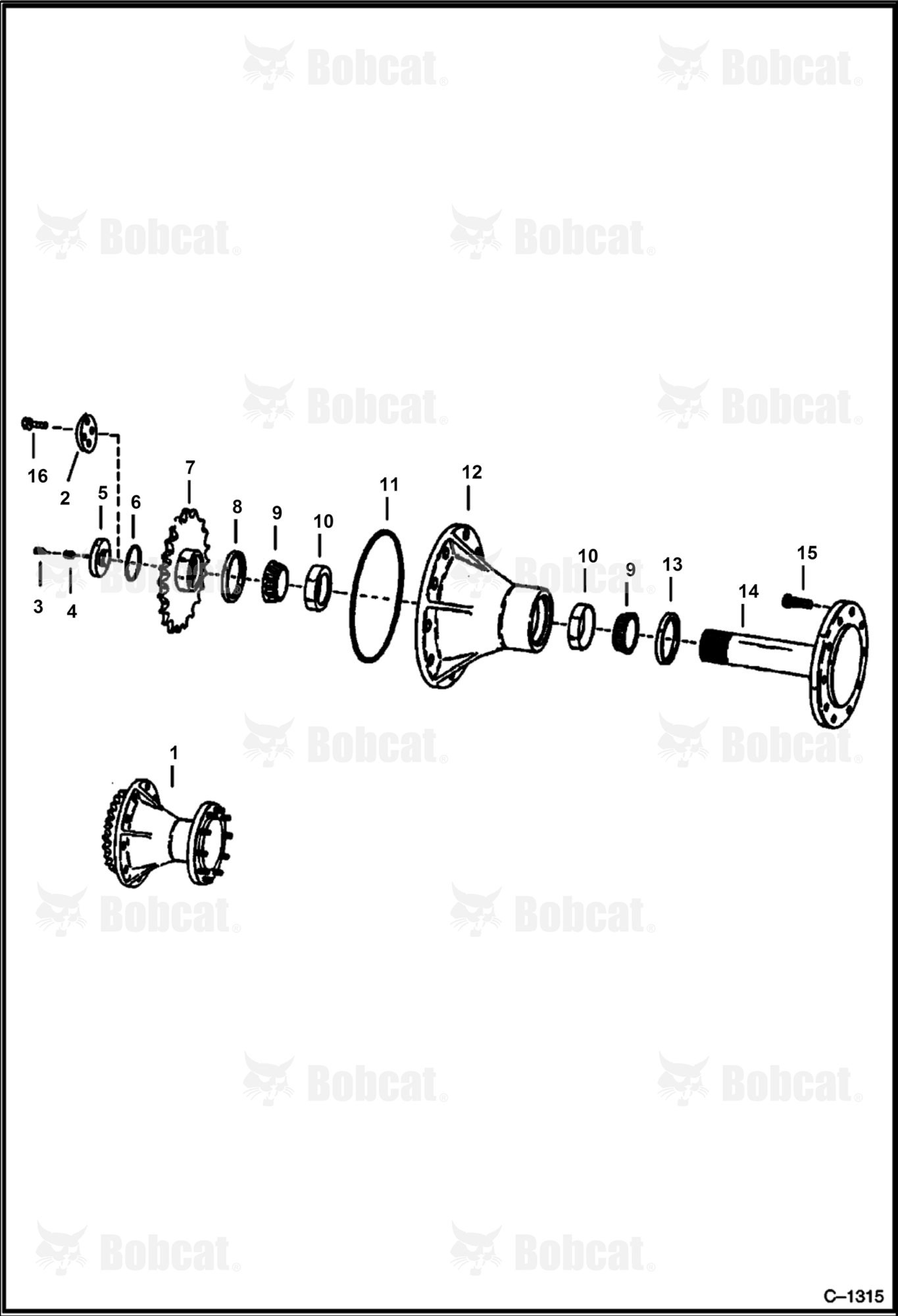 Axle & Hub Assembly