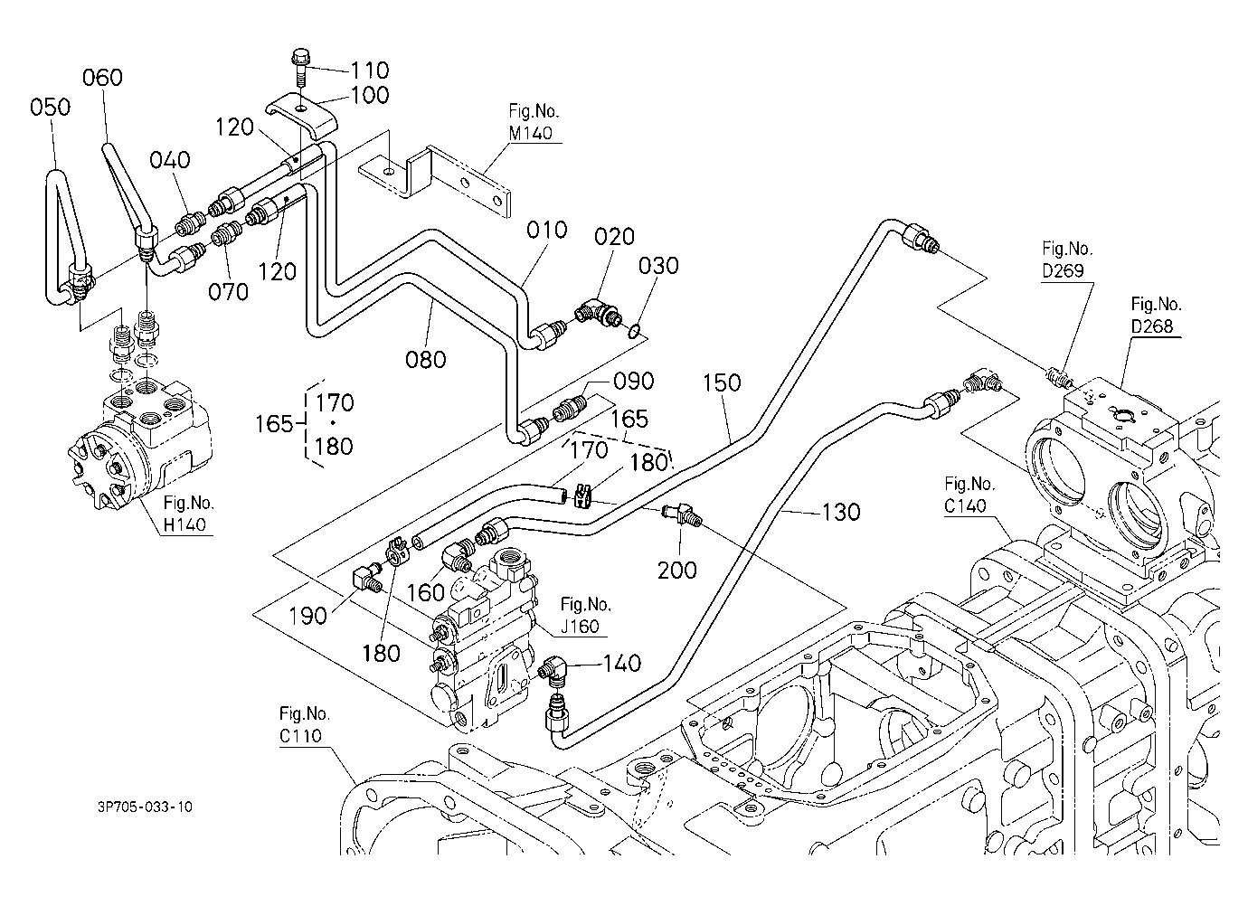 Hydraulic Oil Line (Steering/Pto)