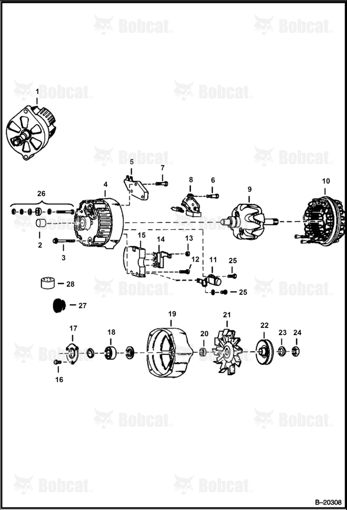 Alternator (Delco - 1105076 - Closed)