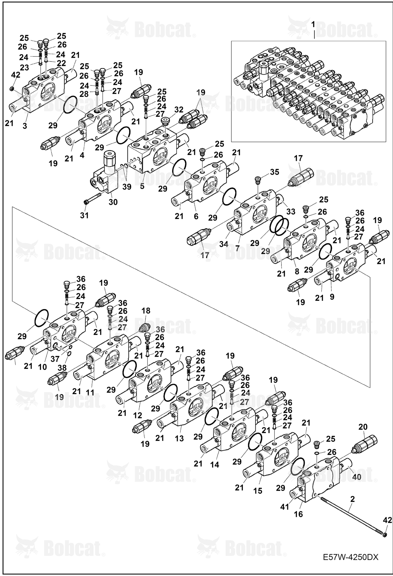 Control Valve (Boom Swing/Rotating/2-Way)