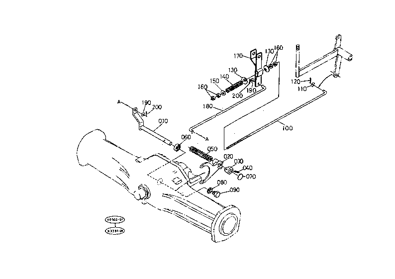 Diff.Lock Fork (4Wd) W/O Cab