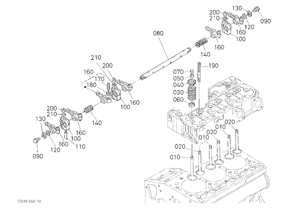 Valve And Rocker Arm