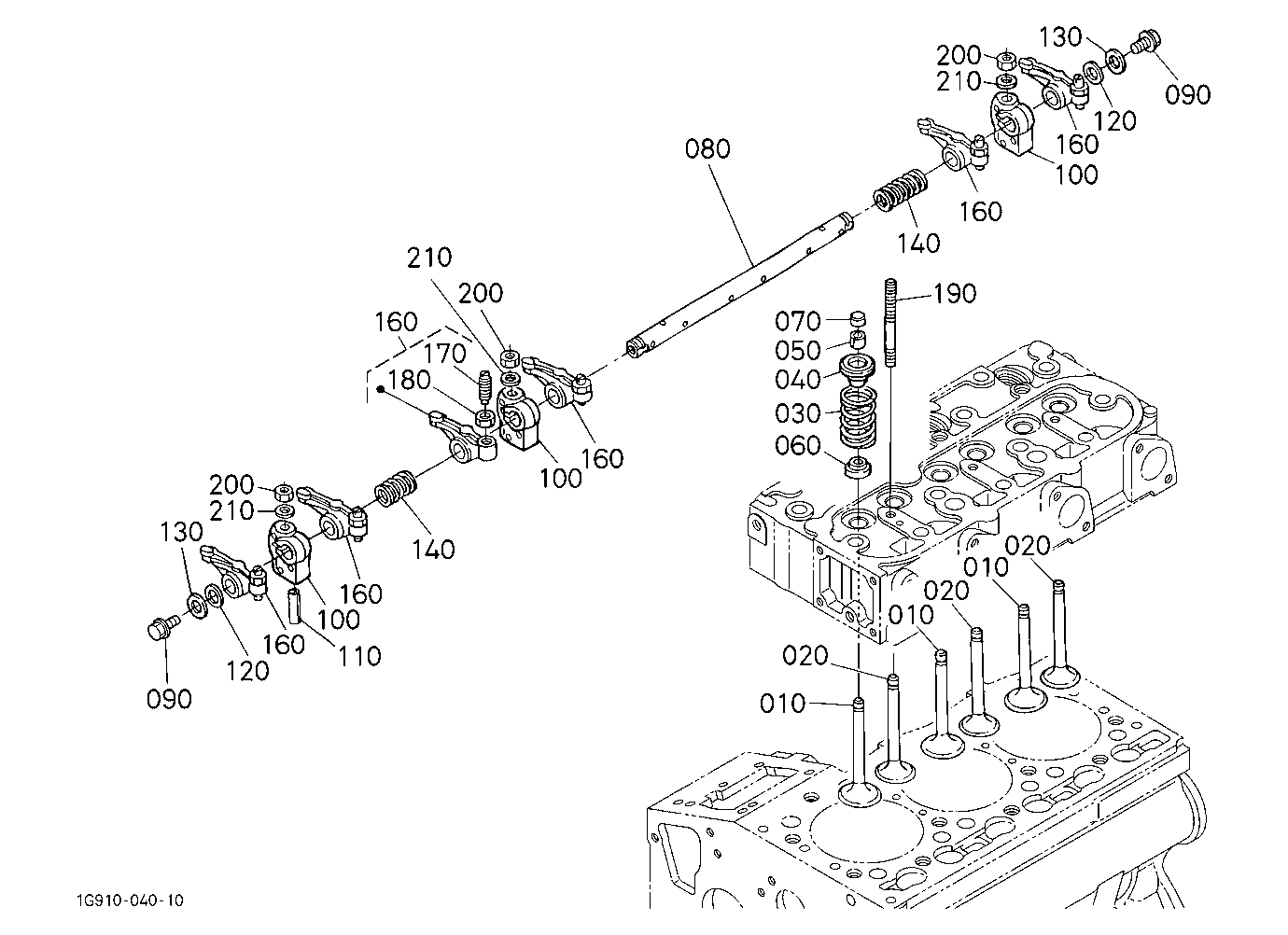 Valve And Rocker Arm