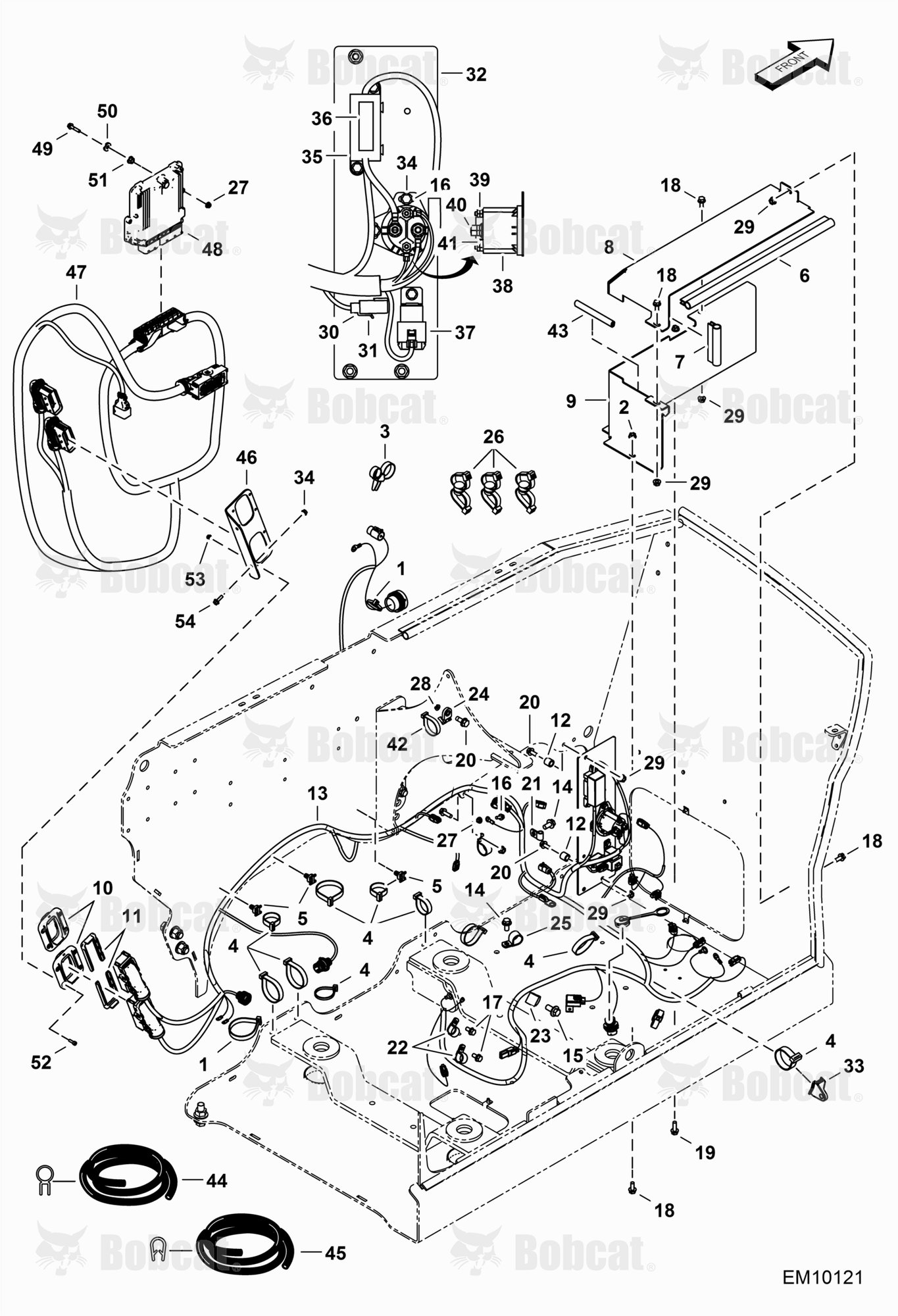 Engine Electrical Circuitry (Harness)
