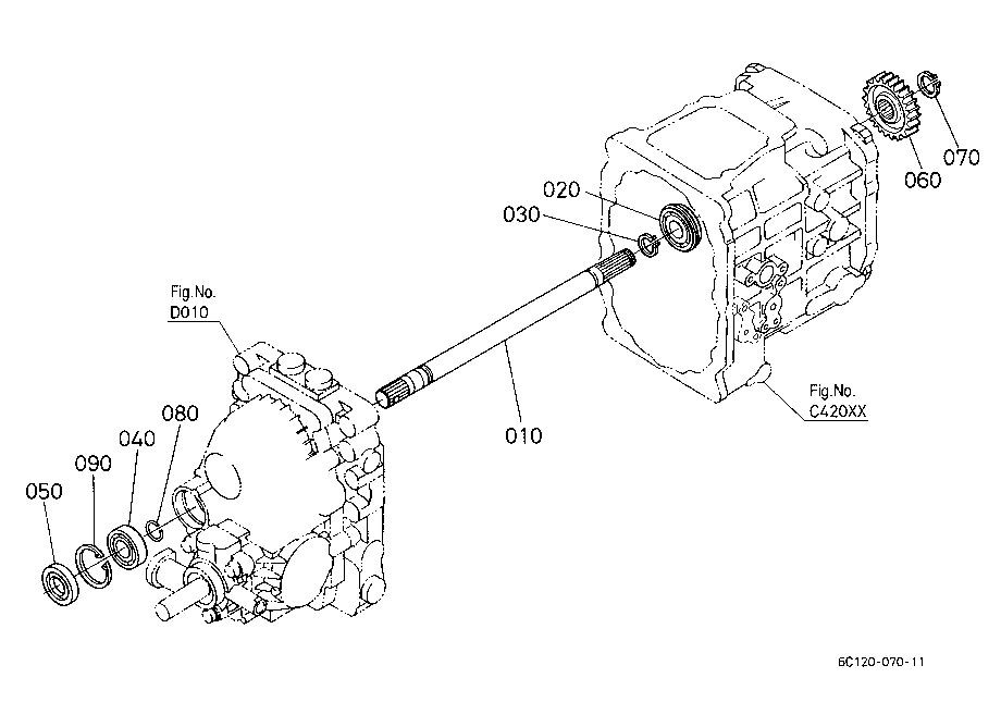 Front Wheel Propeller Shaft