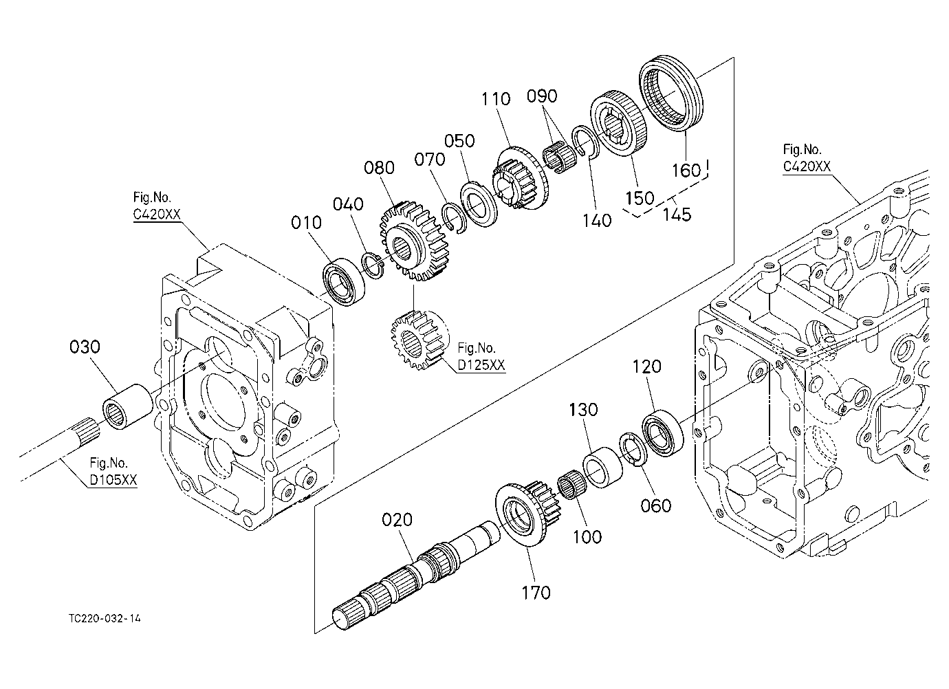 Range Gear Shaft
