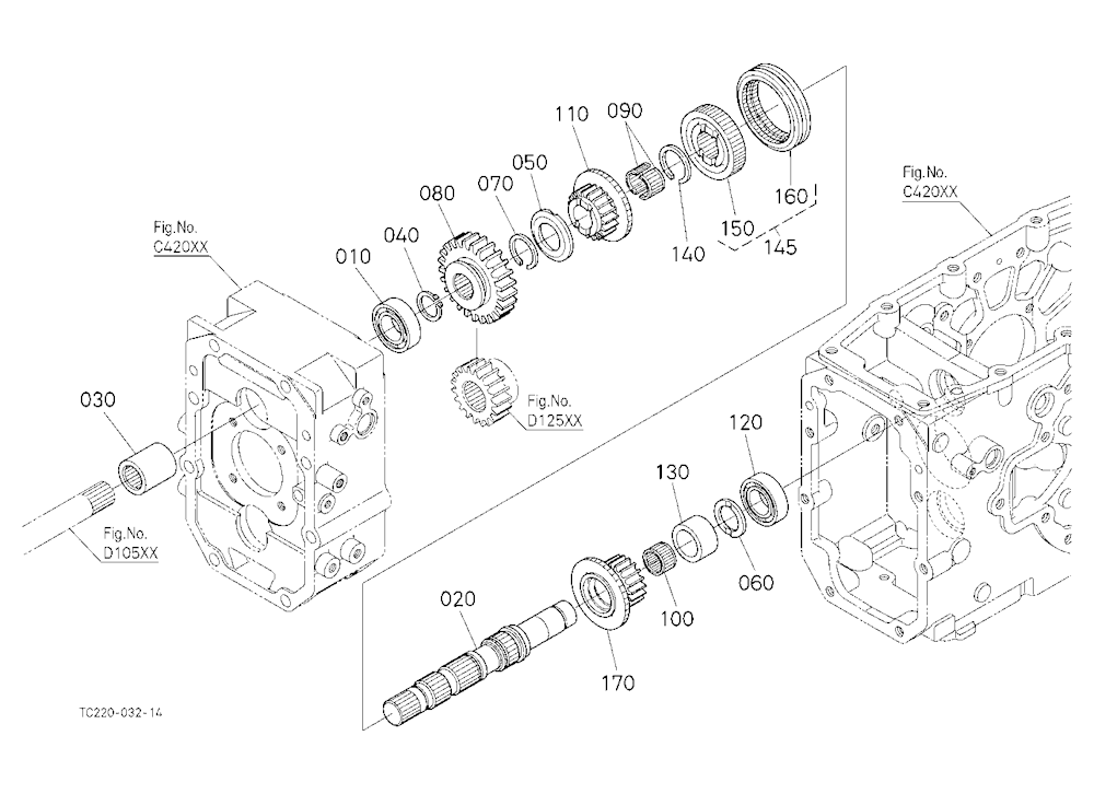 Range Gear Shaft