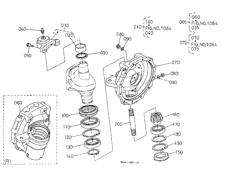 Bevel Gear Case