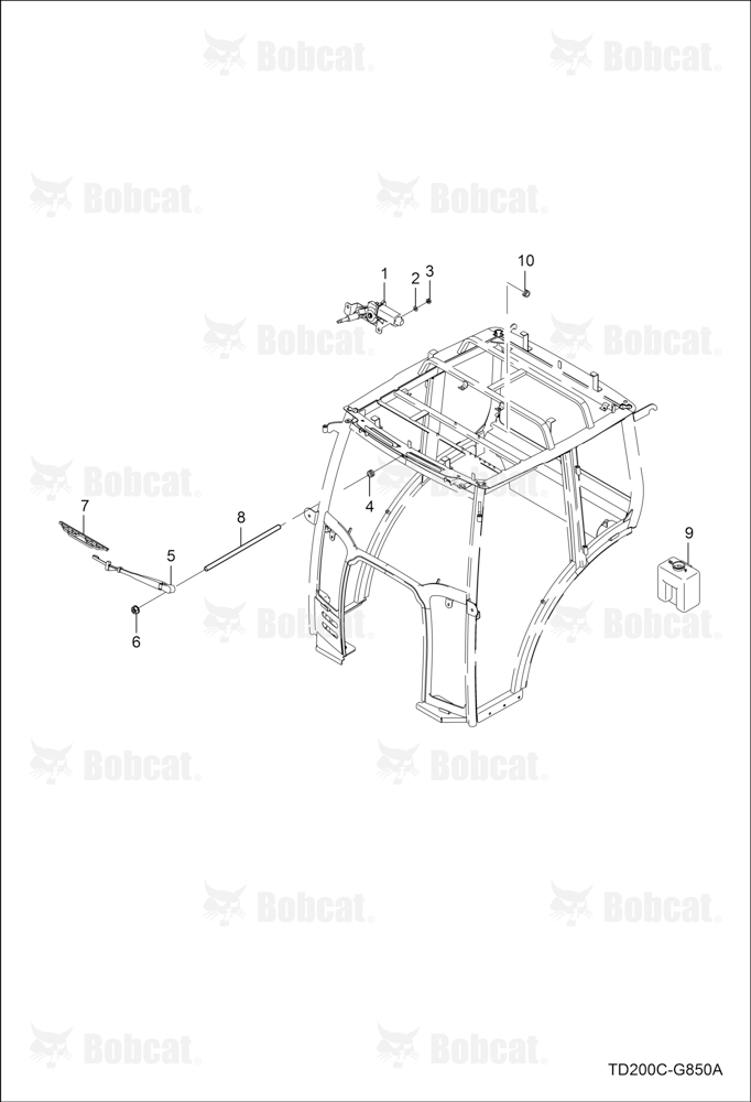 Wiper Motor Group (Cab)
