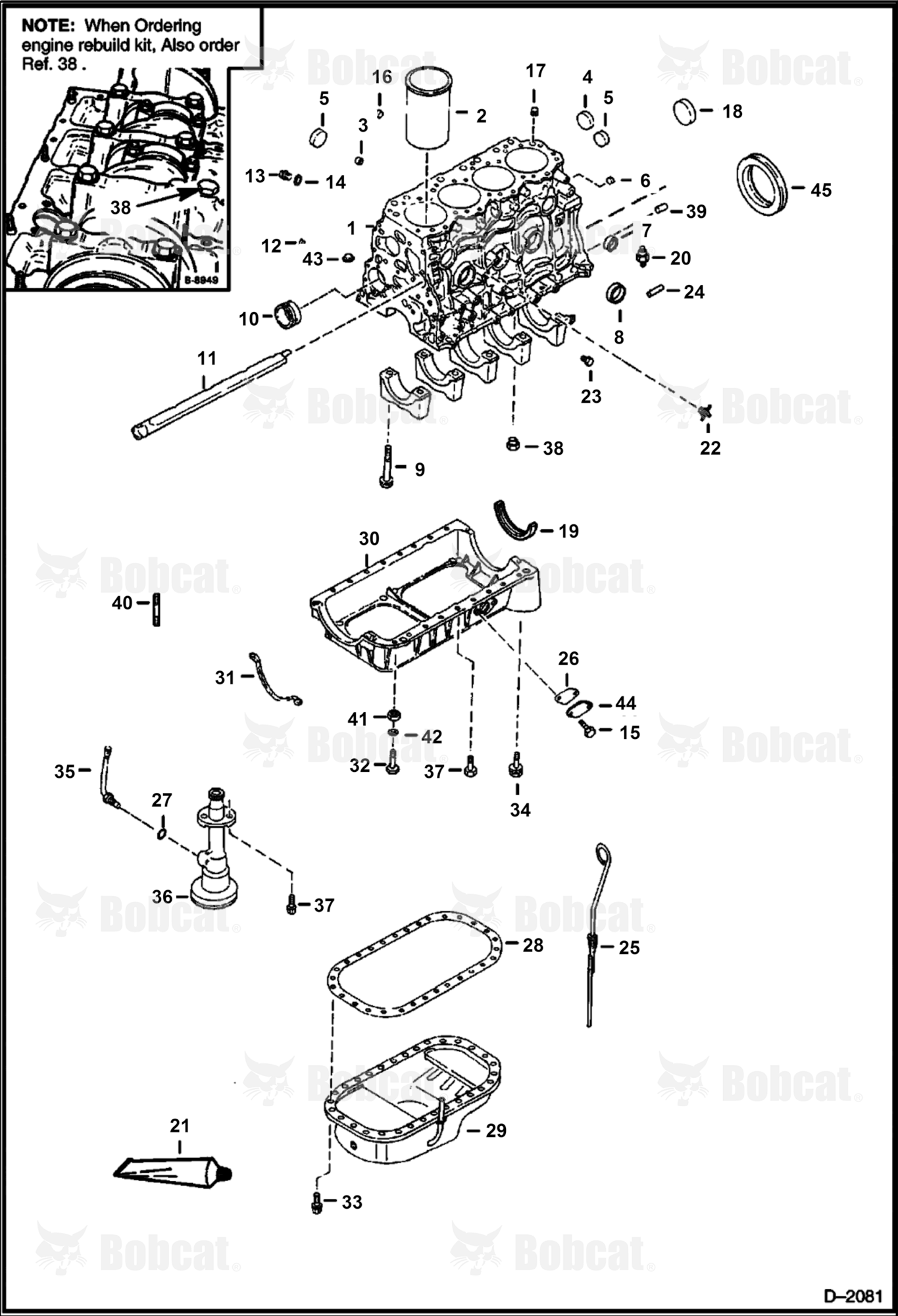 Crankcase & Oil Pan