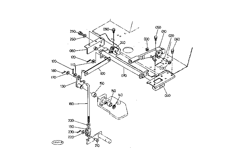 Parking Brake Lever W/O Cab
