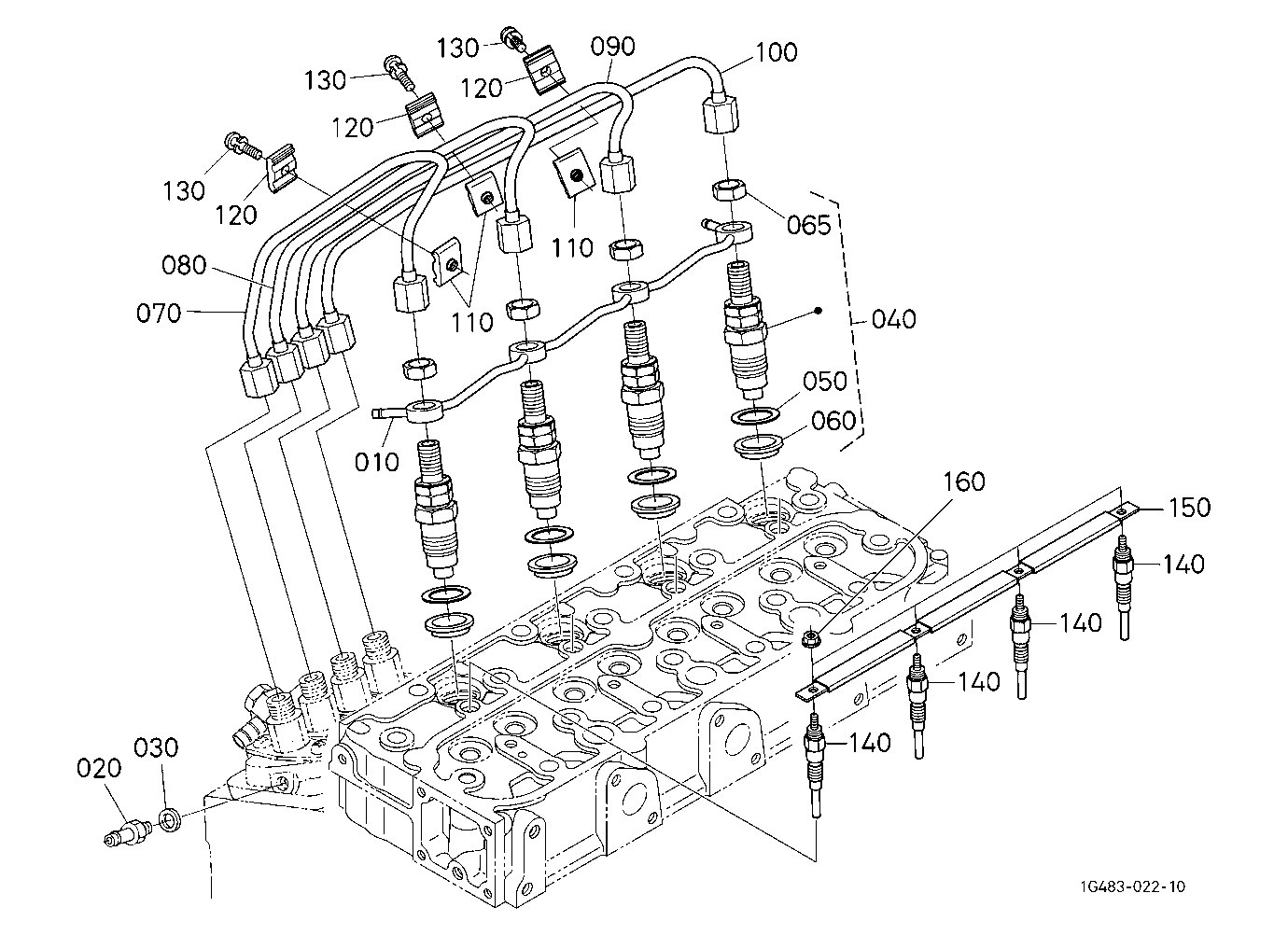 Nozzle Holder And Glow Plug
