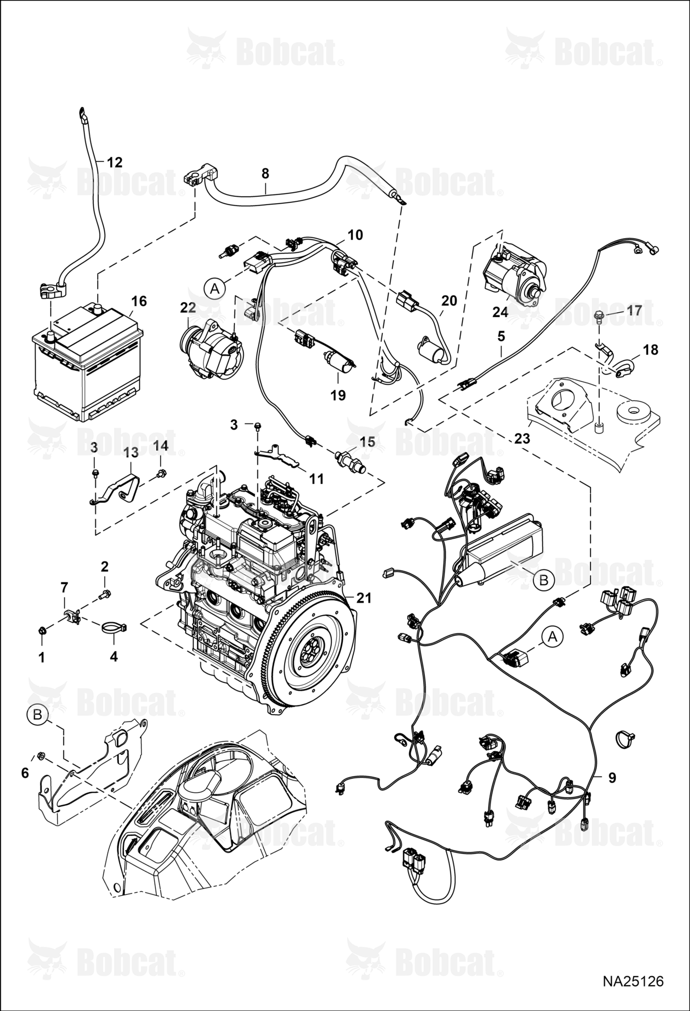 Engine Electrical Circuitry