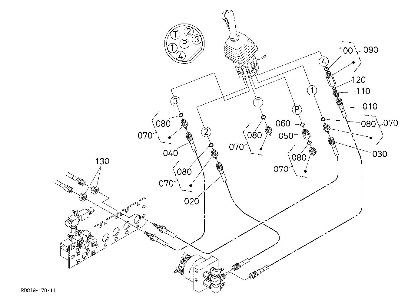 Oil Piping (Control Rh)