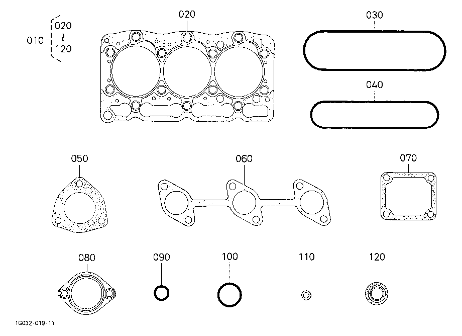 Upper Gasket Kit