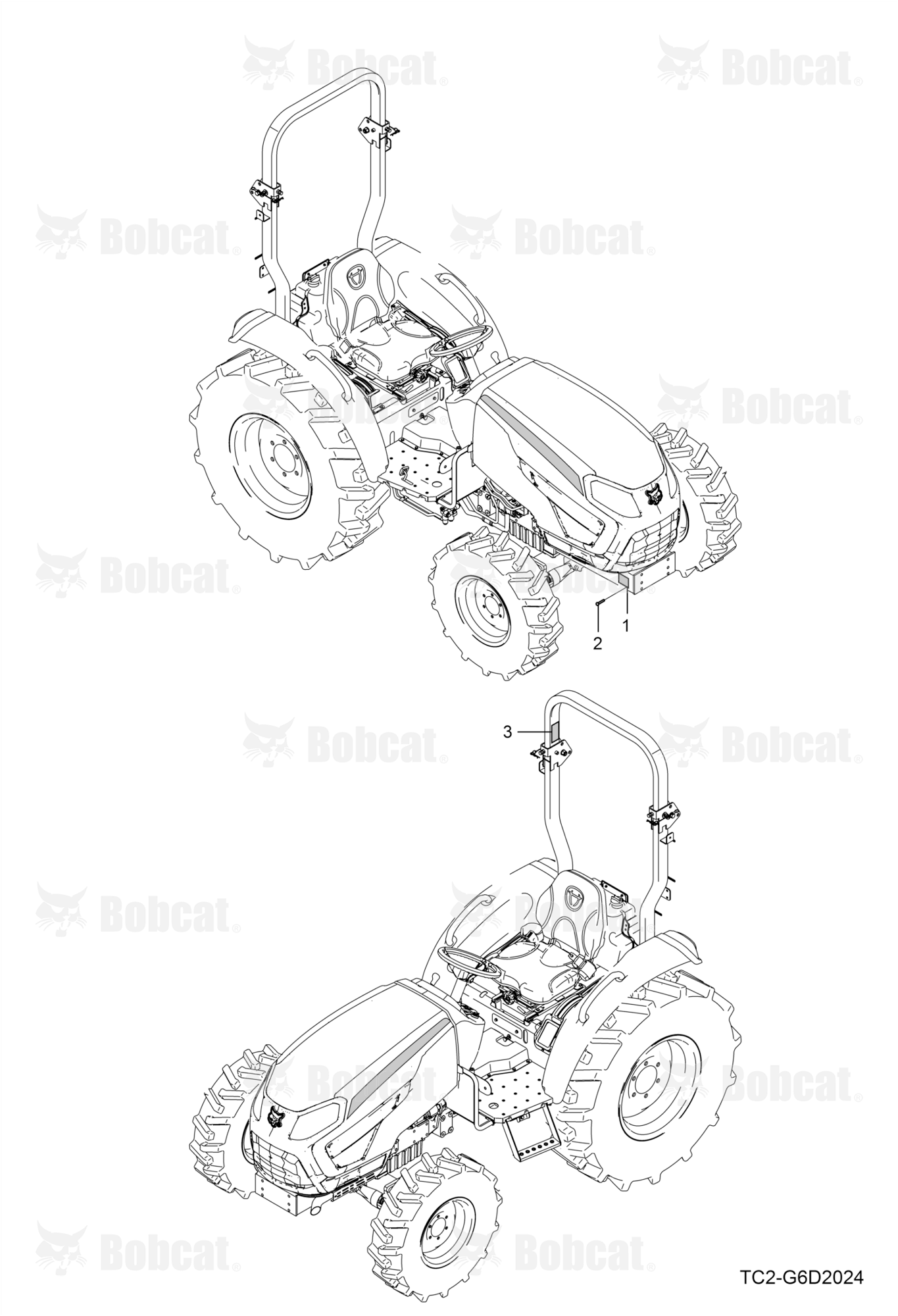 LABEL(MFG CERTIFICATE) GROUP(BOBCAT)