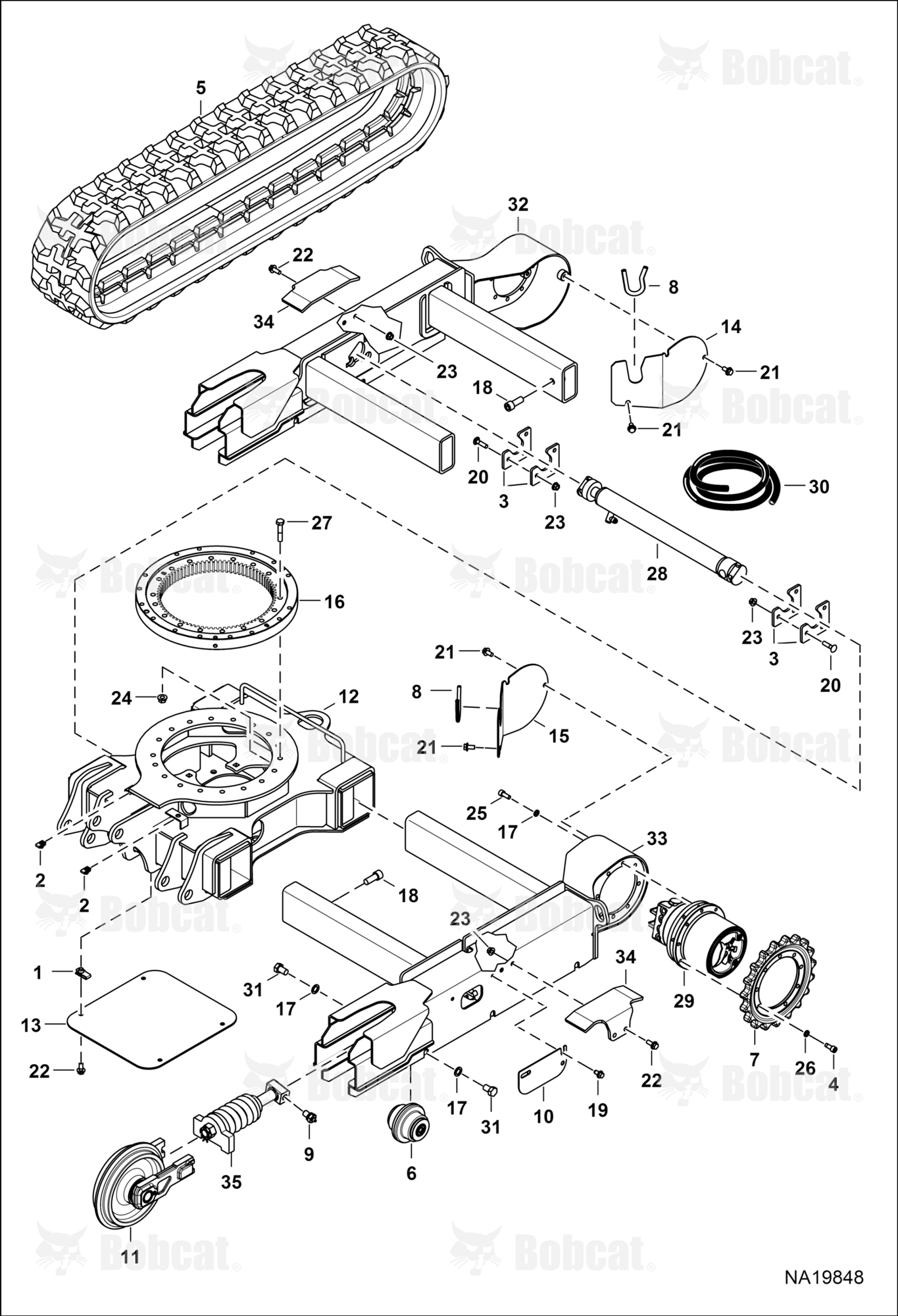 Undercarriage (Rubber Track)