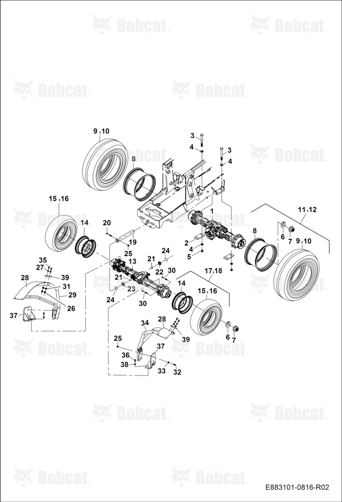 Wheel and Axle Connections