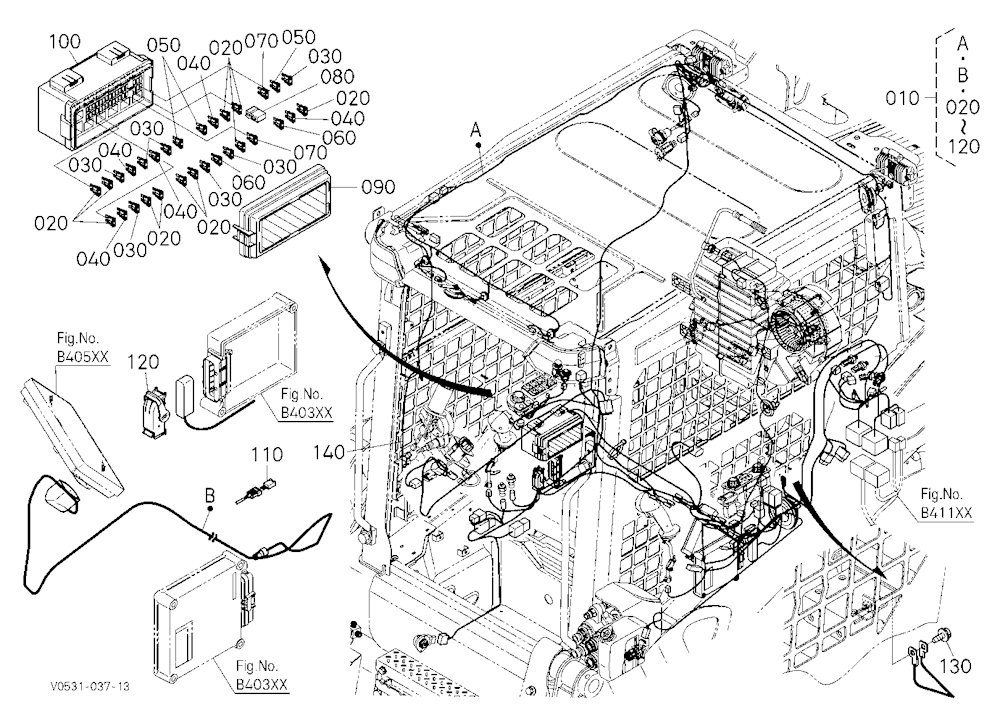 Wire Harness (Body) [Except Reverse Fan]