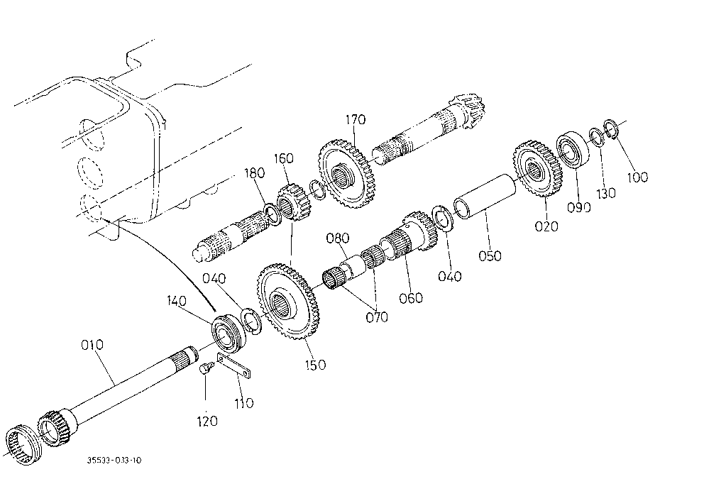 Creep Gear And Front Drive Shaft [New Type]