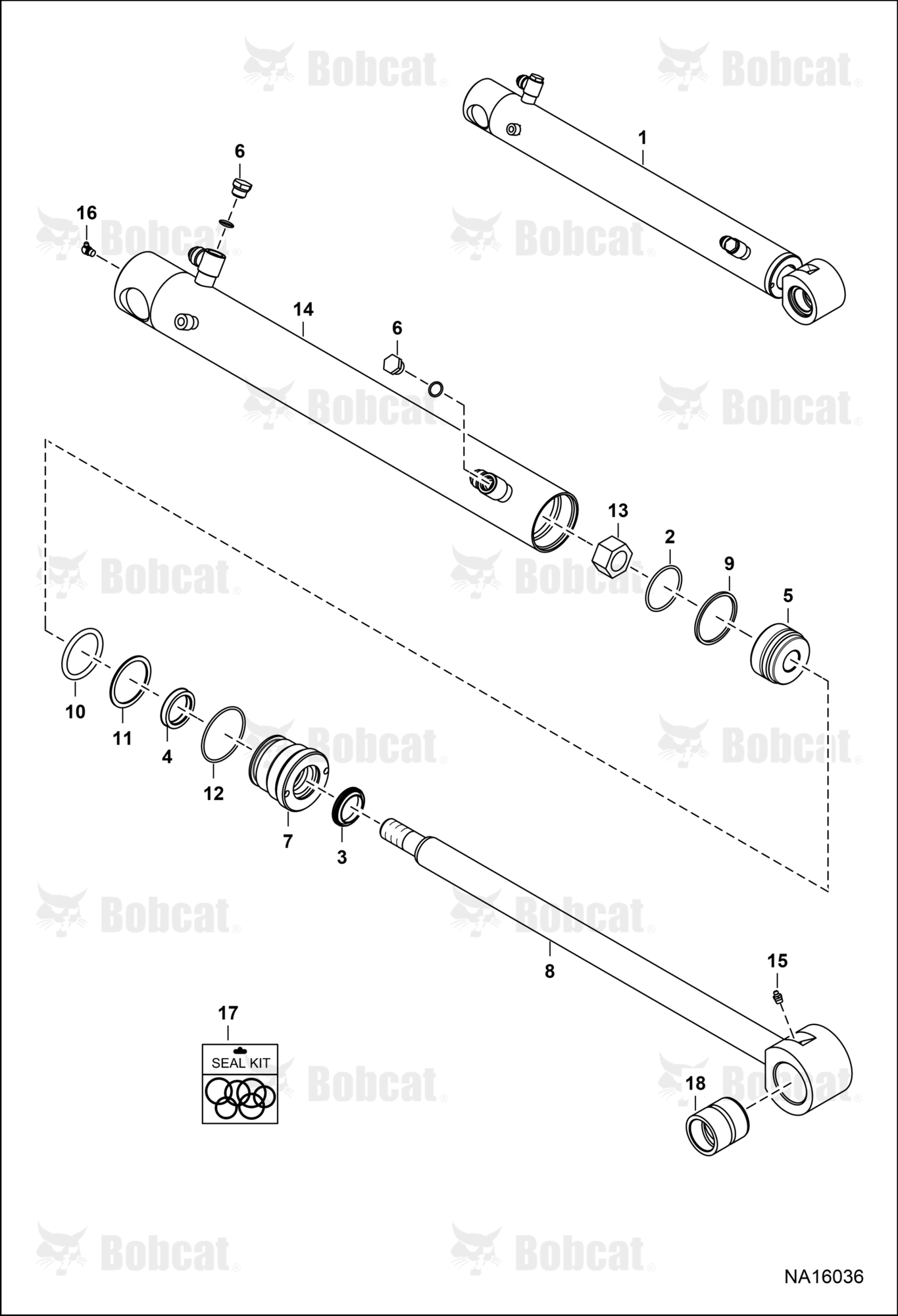 Bucket Cylinder