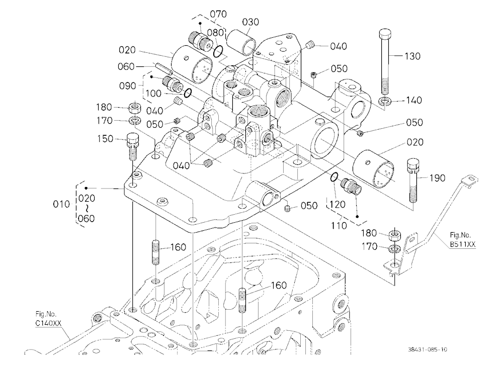 Hydraulic Valve Case