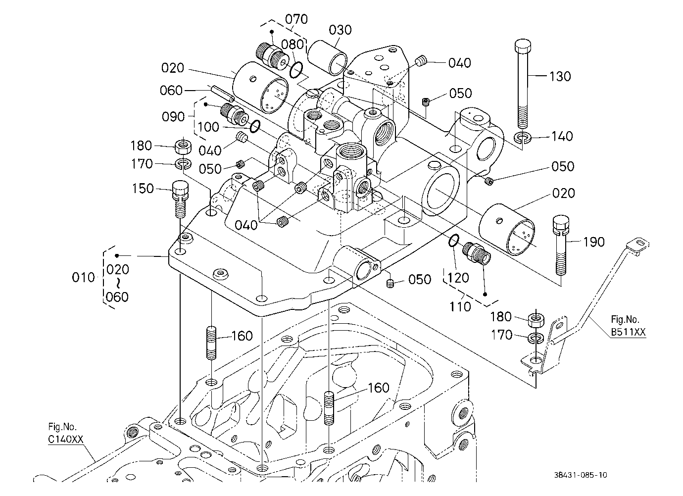 Hydraulic Valve Case