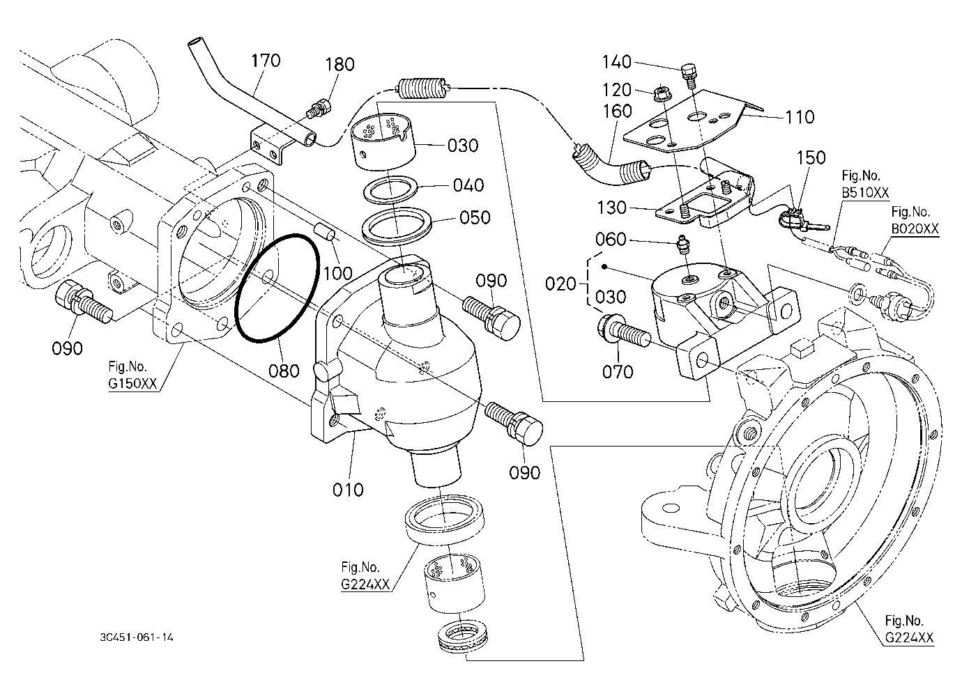 Bevel Gear Case Lh