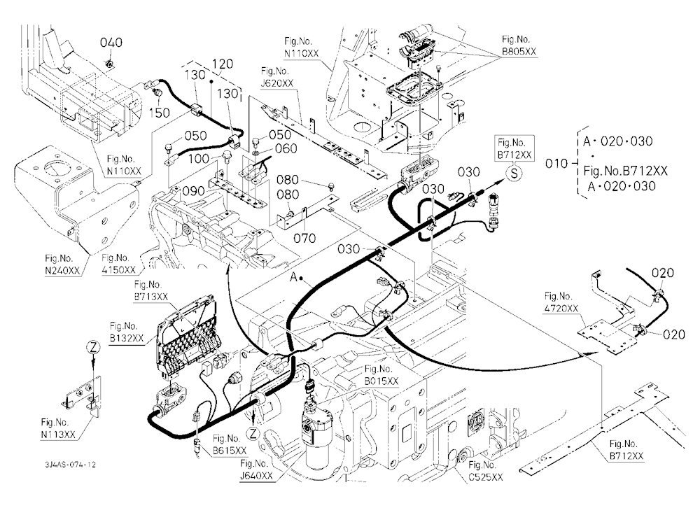 Electrical Wiring (Tcu) [Front Rigid Type Axle] [W