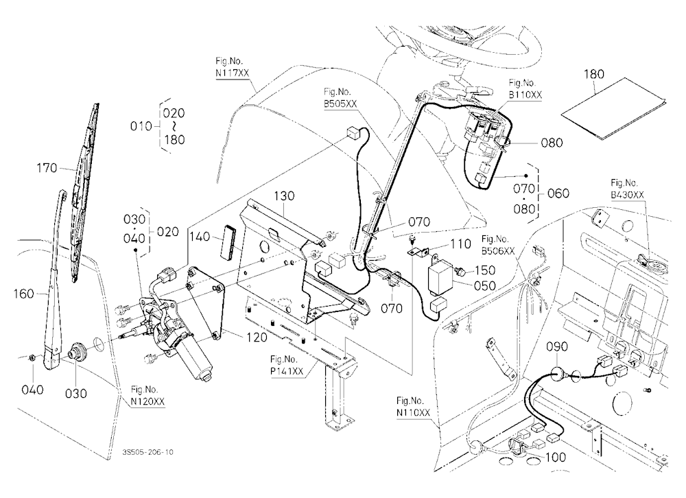 Front Wiper Kit [Option]