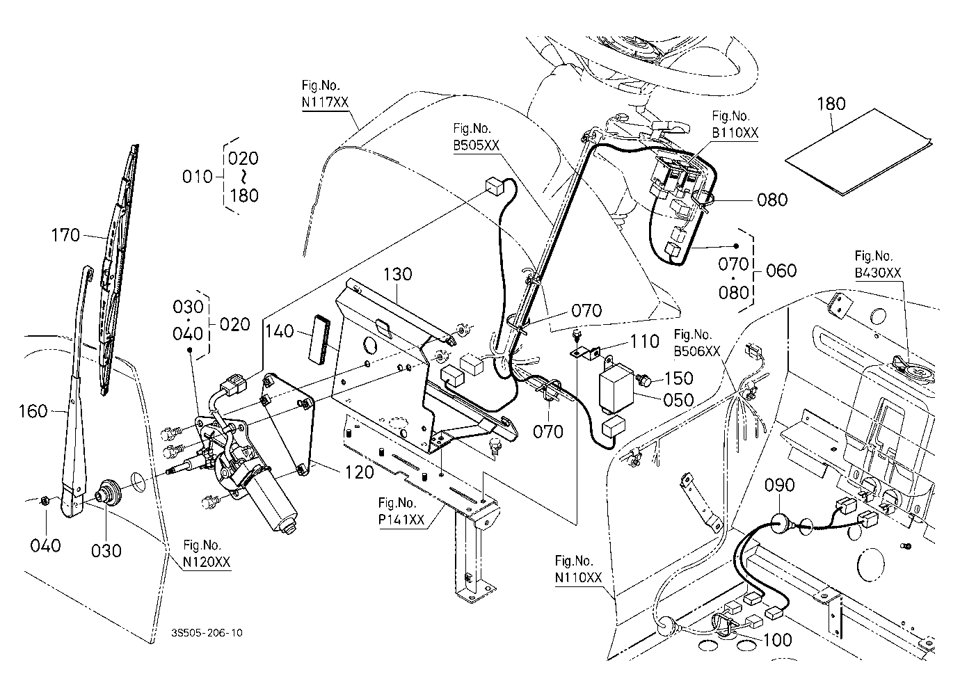 Front Wiper Kit [Option]