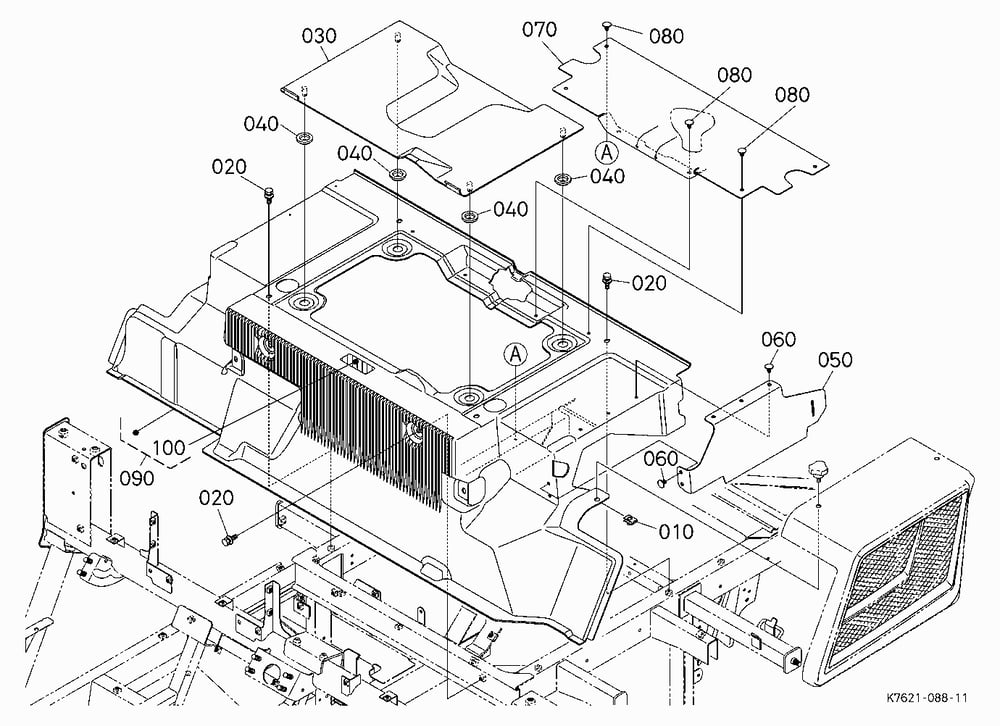 FLOOR SHEET (REAR)