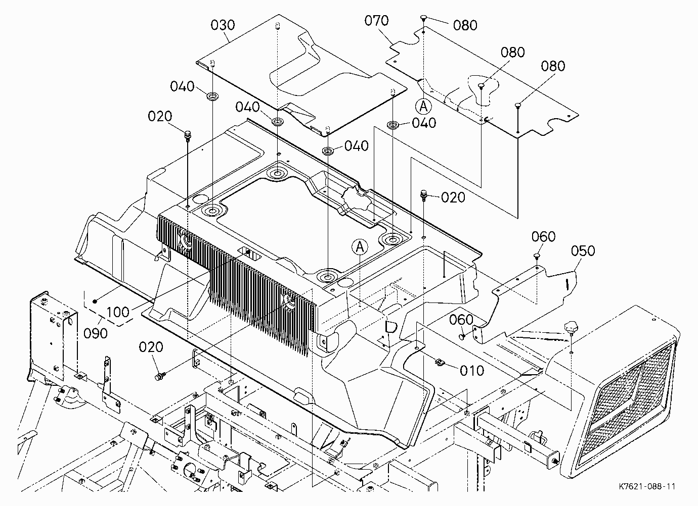 FLOOR SHEET (REAR)
