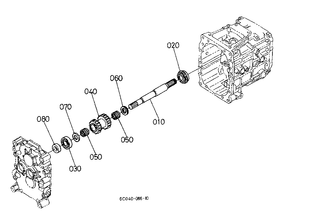 Front Wheel Propeller Shaft